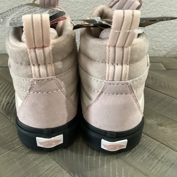 VANS SK8 HI DR MTE-2 DUSTY ROSE BLACK SIZE 9 Cold Weather Shoes BOOTS - Picture 7 of 11